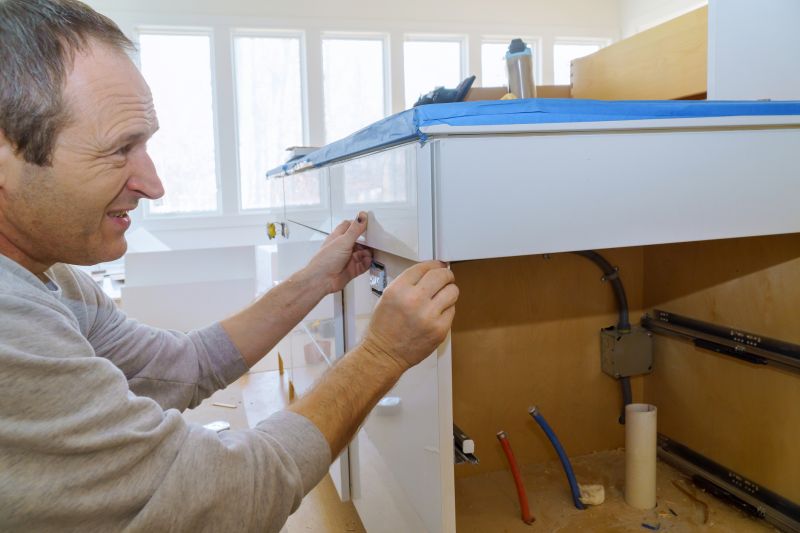 Kitchen furniture setup