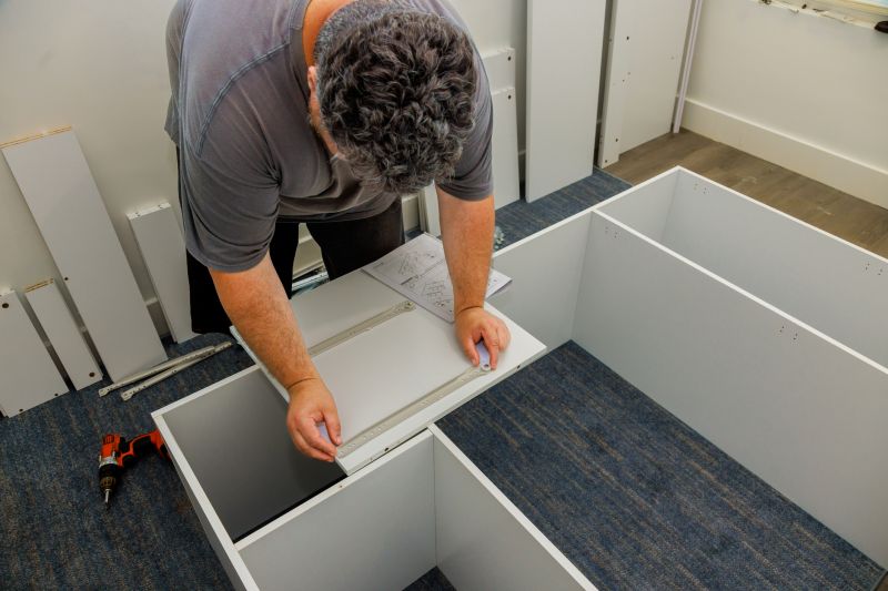 Kitchen furniture installation